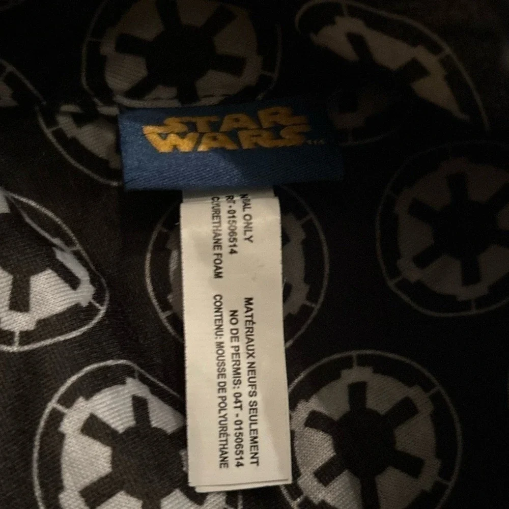 Star Wars Stormtrooper Beanie Kids OSFM White Peruvian Trapper Hat Winter Comfy